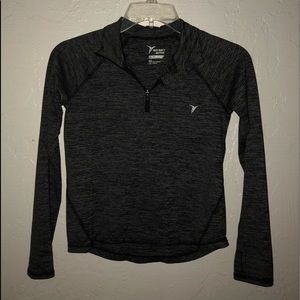 Kids half zip shirt